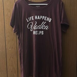 Torrid graphic tee size 4